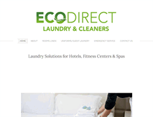 Tablet Screenshot of ecodirectcleaners.com